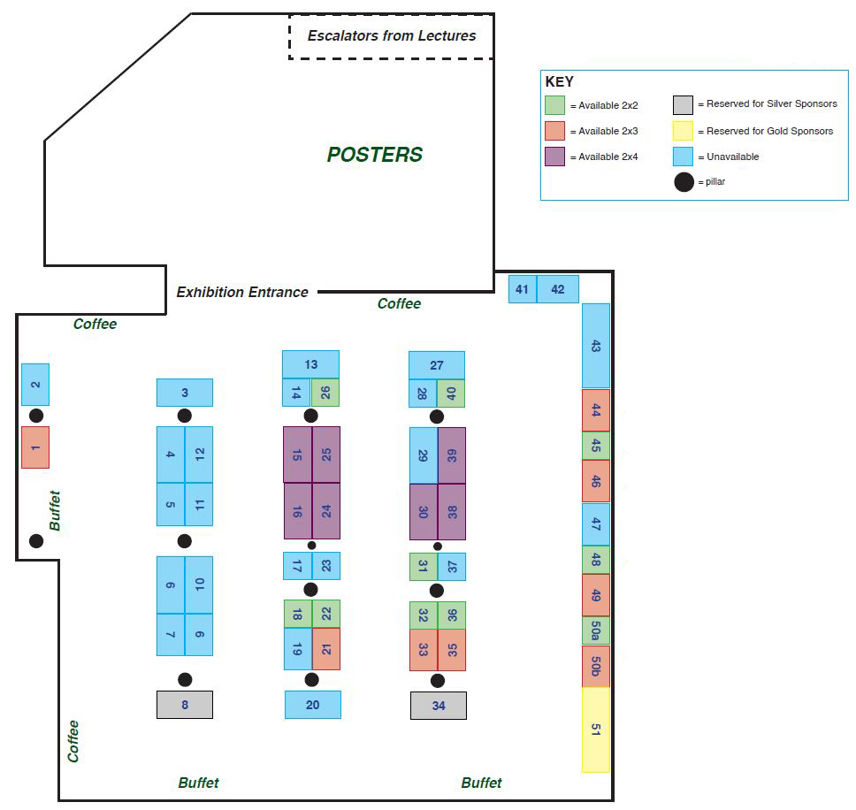 Exhibitor Floor Plan BCVA